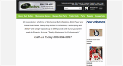 Desktop Screenshot of kidsattractions.com